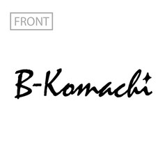 OSHI NO KO B Komachi T-shirt WHITE XLSize