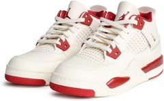 Jordan Air 4 Retro ‘Pale Ivory and Tough Red’ Pre-School (Ivory) – Ivory – 2