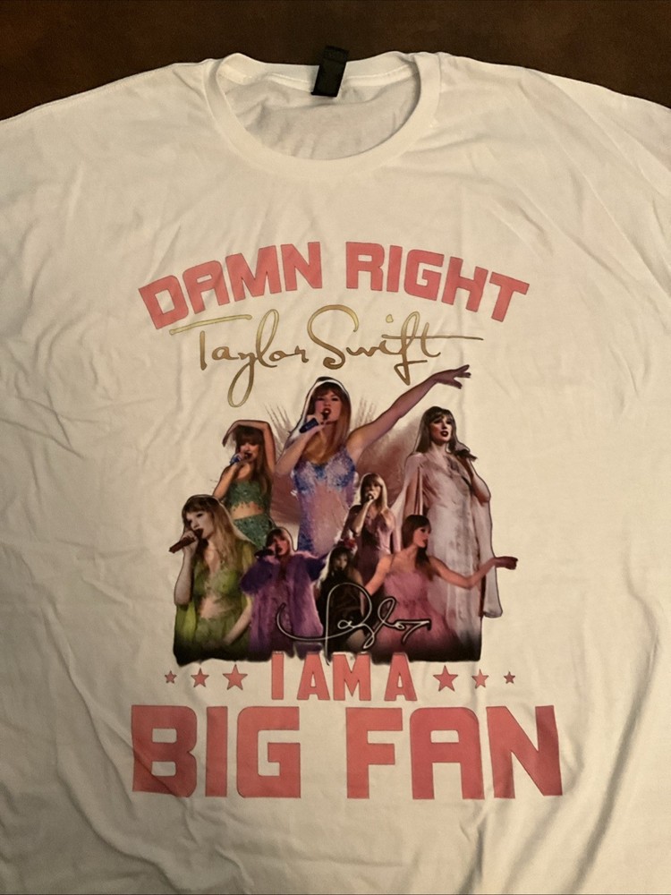 Taylor Swift T-Shirt Gildan Softsytle 3XL XXL T-Shirt New