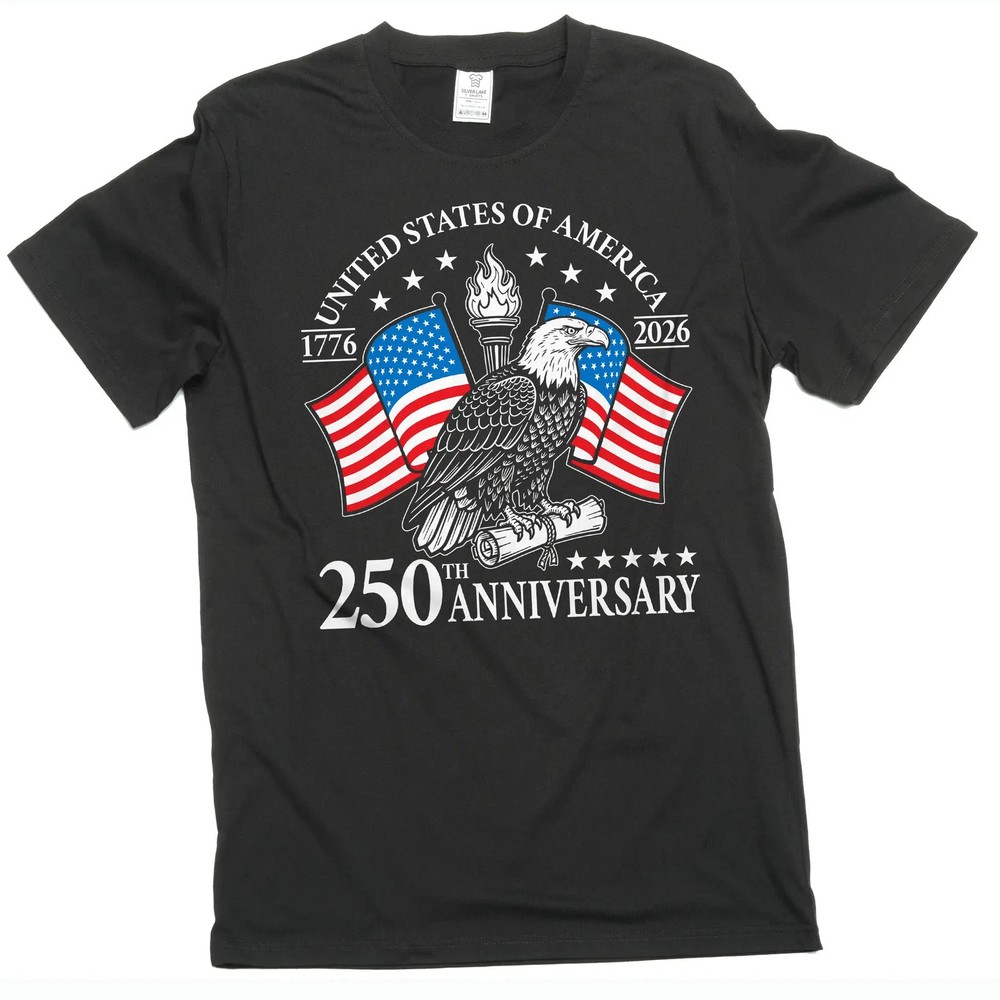 250 Year US Independence Day T-shirt 1776-2026 250th anniversary Tee Shirt