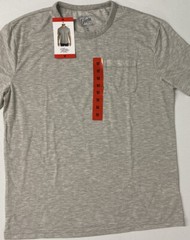 NEW Jachs New York Men’s Custom Linen Tri-Blend MEDIUM T-Shirt Tee GRAY Crewneck