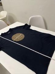 Coach Black T-Shirt Size Medium Mens House of Leather New York Logo Tee Shirt