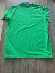 adidas Men’s Trefoil Essentials Tee Energy Green. Size Large