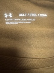 Under Armour 1370810 UA Men’s Freedom Flag Cotton Coyote Brown T-Shirt NWT 3XLT