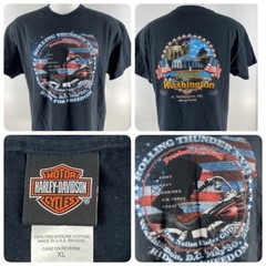 Harley Davidson T Shirt XL Rolling Thunder Let Freedom Ride 2004 Washington DC