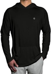 Men’s Hooded Sun Shirt UPF 50+ Long Sleeve Fishing Shirt SPF Rash Guard