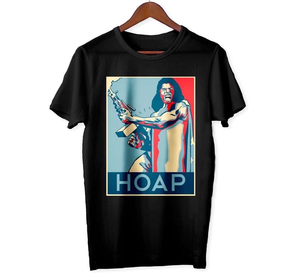 HOAP!!! : Idiocracy T-Shirt President Camacho Retro Movie/Documentary Funny Tee