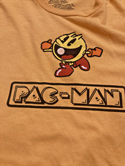 Pac-Man by C-Life Group Graphic Print Yellow Tee Bandai Namco Size L
