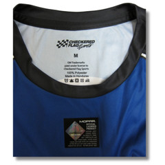Mopar Logo Blue Racing Jersey T-Shirt Sublimated Print Official Licensed