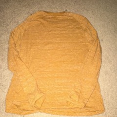American Eagle Super Soft Men’s Orange Long Sleeve Crew Neck T-Shirt M