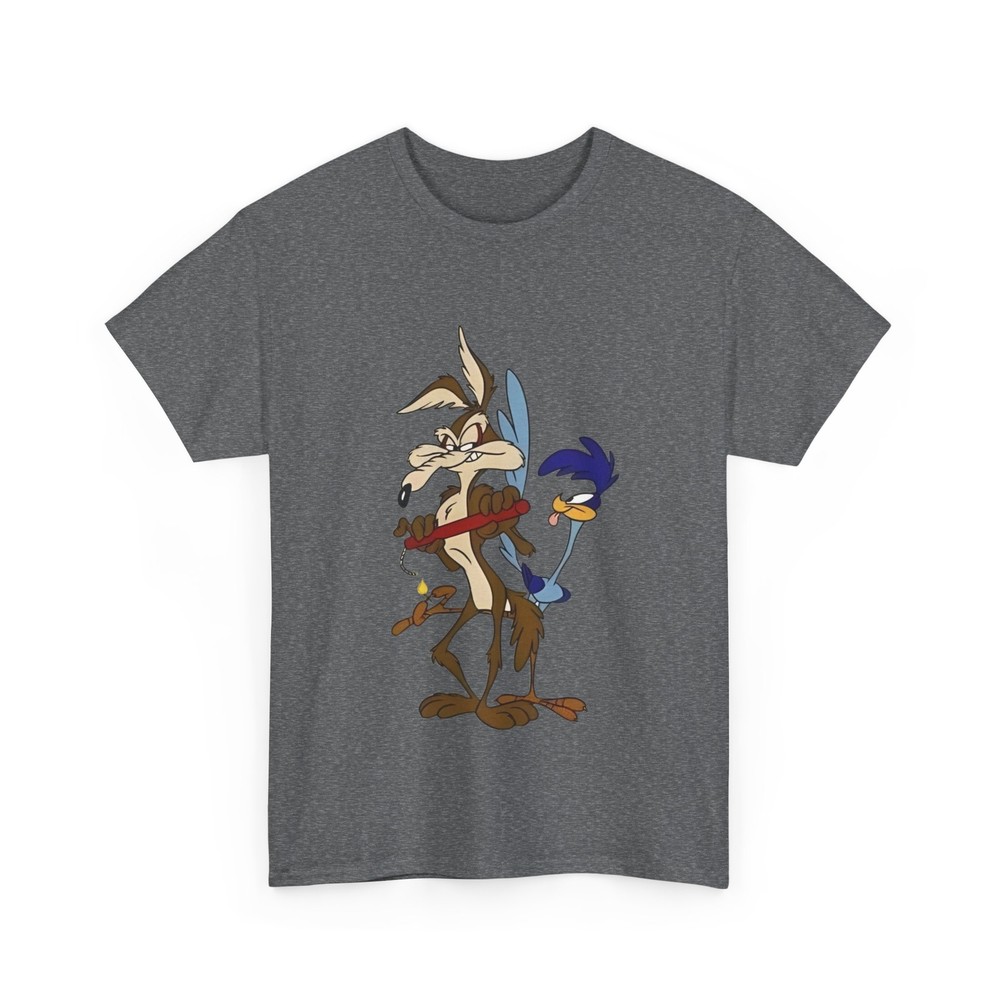 Cartoon Duo Tee, Looney Tunes T-Shirt, Funny Graphic Tee, Retro Cartoon Shirt