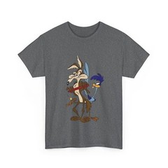 Cartoon Duo Tee, Looney Tunes T-Shirt, Funny Graphic Tee, Retro Cartoon Shirt
