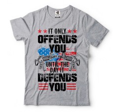2nd Amendment Shirt Pro Gun Rifles Shirts USA Patriotic Tshirt Gun Lover Tee