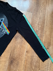 VTG Pink Floyd Dark Side of The Moon 90’s Single Stitch Long Sleeve T-shirt S/M