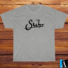 New Shirt Suhr Guitar Music Logo Black/Grey/White/Navy Men’s T-Shirt Size S-5XL