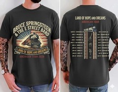 Bruce Springsteen E Street Band American Tour 2026 T-shirt