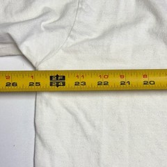 Vintage Y2K No Boundaries Respect Shirt Mens XL Embroidered White Short Sleeve
