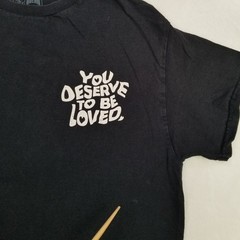 Dream Clothing You Deserve To Be Loved T-Shirt Men’s Size Medium Black