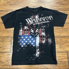 Warrior International T-Shirt Men’s XS Black MMA Freedom Fighter Shane Carwin