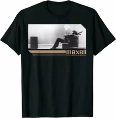 Maxells Funny Retro T-Shirt All Size , Fan Gift