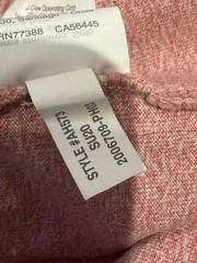 J.Crew Oarsman 1994 Men’s L Marled Red Jersey Crewneck T-Shirt *free shipping*