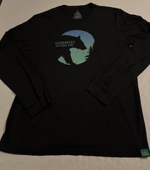 Wild Tribute Shenandoah National Park Long Sleeve T-Shirt XL Parks USA Bear