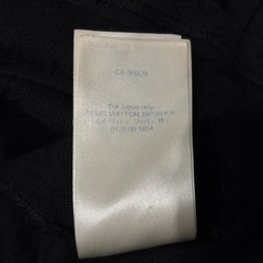 Louis Vuitton Monogram Jacquard 3D Pocket T-Shirt Black XXL