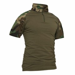 Atheletic Men’s Short Sleeve Firm Active T-Shirt Outdoor Training Camping Shirts