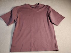 Uniqlo Airism Mens T-Shirt School Work Casual Size S Lavender