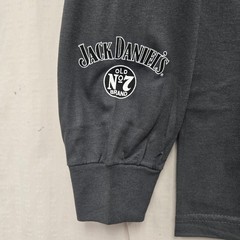 Jack Daniel’s JD Old #7 Long Sleeve Tee T-Shirt Adult Charcoal 3XLarge DISPLAY