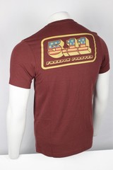 5.11 Tactical Men’s Freedom Forever Short Sleeve Tee Shirt S Small Spartan Red