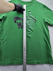 Jordan Shirt Mens Large Green Air Jordan Wings Basketball Graphic Tee Tagless