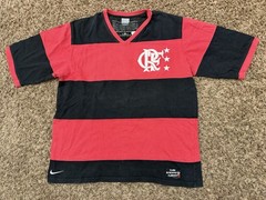 Vintage Nike CR Flamengo “Zico” #10 T-Shirt Campeonato Brasilerio Size Large