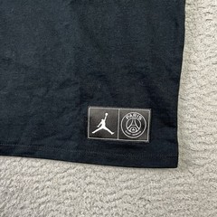 Nike Jordan Paris Saint Germain T Shirt Mens Large Black Jumpman Logo