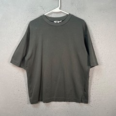 Uniqlo U Airism Mens Size Medium Oversized T-Shirt Dark Gray