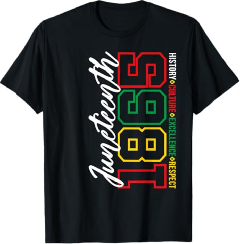 Juneteenth 1865 Shirts Women Men June 19th 1865 Freedom Day T-Shirt