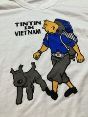 Tin Tin In Vietnam Vintage T Shirt Size Large 19×26