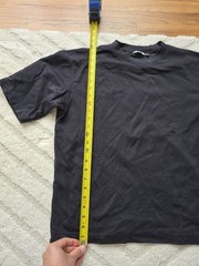 Uniqlo Men Black Oversized T Shirt Size M Asian Size (US S)