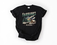 Old Schools Fairbanks Alaska Shirt Travel Gift Alaska Trip Lover Tee