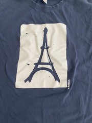 Regent Sol’s Paris Eiffle Tower t-shirt blue M