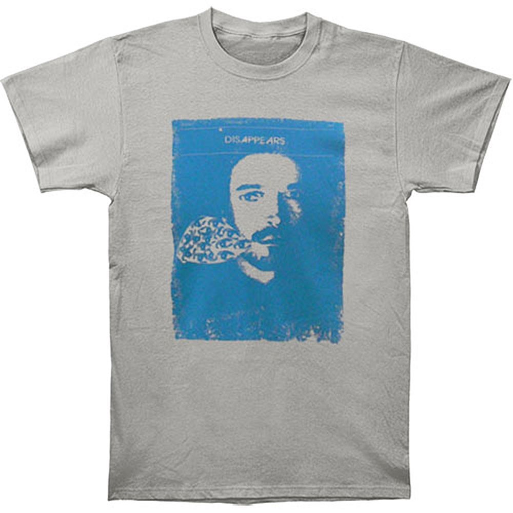 Men’s Disappears Cyan Eyes To Mouth Slim Fit T-shirt X-Small Grey
