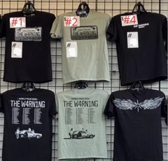 The Warning World Tour 2026 Shirt Hard Rock Band Reprint