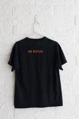 The Beatles Rubber Soul Graphic Band Tee Shirt Black | ©2007 Apple Corps | M