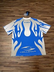 26SS Hell Studios star Color Line Logo Mens trendy short sleeved T-shirt