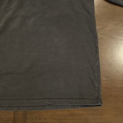 Brandy Melville John Galt Brooklyn Oversized Tee Large – Black & Red Sewn On