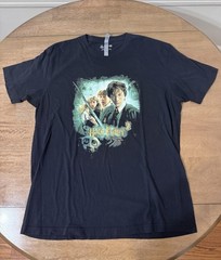 Harry Potter and The Chamber of Secrets T-Shirt XL Black