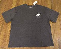 Nike Air Jordan Bike Air Tee T-Shirt Size Large Anthracite IQ8148 060 Brand New