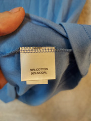 Peter Millar Shirt Mens Extra Large Seaside Blue Comfort Cotton Modal Blend READ