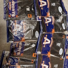 3 black Medium A-Shirt/ Tang Top Special,individually Wrapped