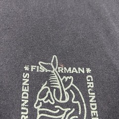 Grundens Fisherman Skull Graphic T Shirt Men’s Size XL Black Sportsman Outdoors